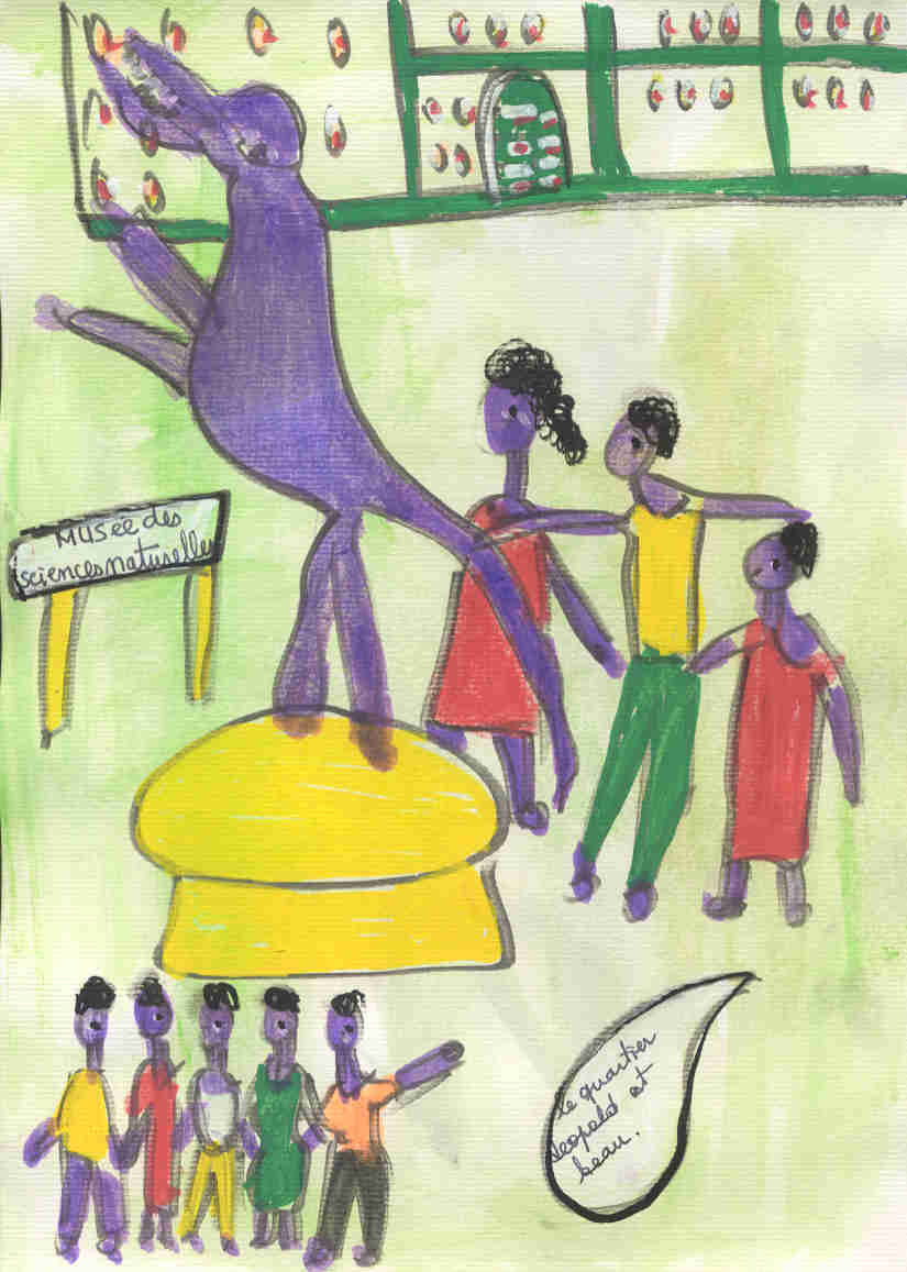 Ibrahima Kebe, quartier LÃ©opold, Bruxelles, dÃ©cembre 2007