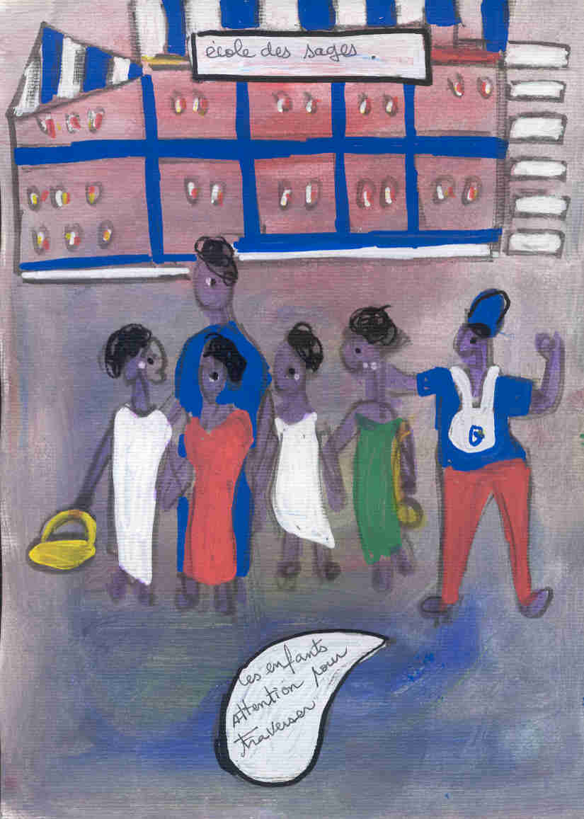 Ibrhima Kebe, Quartier LÃ©opold, Bruxelles, dÃ©cembre 2007