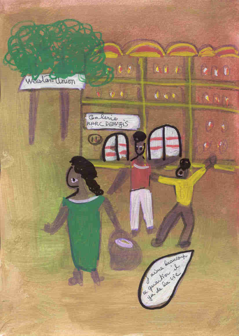 Ibrahima Kebe, Quartier LÃ©opold, dÃ©cembre 2007