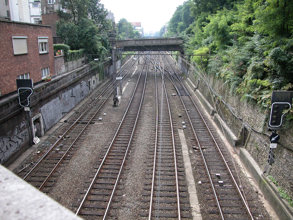 Voies, photo de Marc Schmitt, aoÃ»t 2002