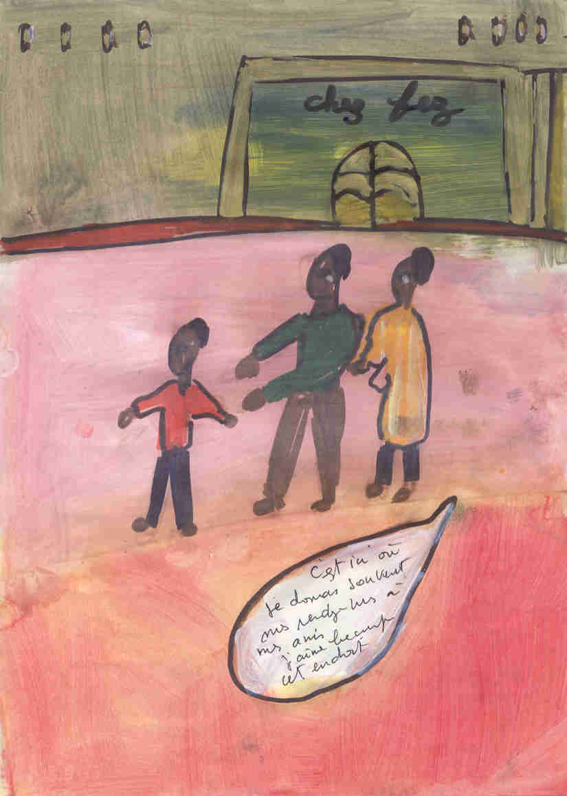 Ibrahima Kebe, Quartier LÃ©opold, dÃ©cembre 2007