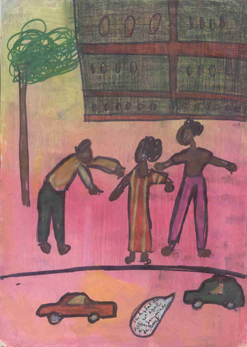 Ibrahima Kebe, Quartier LÃ©opold, dÃ©cembre 2007