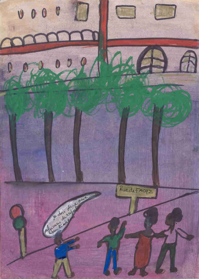 Ibrahima Kebe, Quartier LÃ©opold, dÃ©cembre 2007