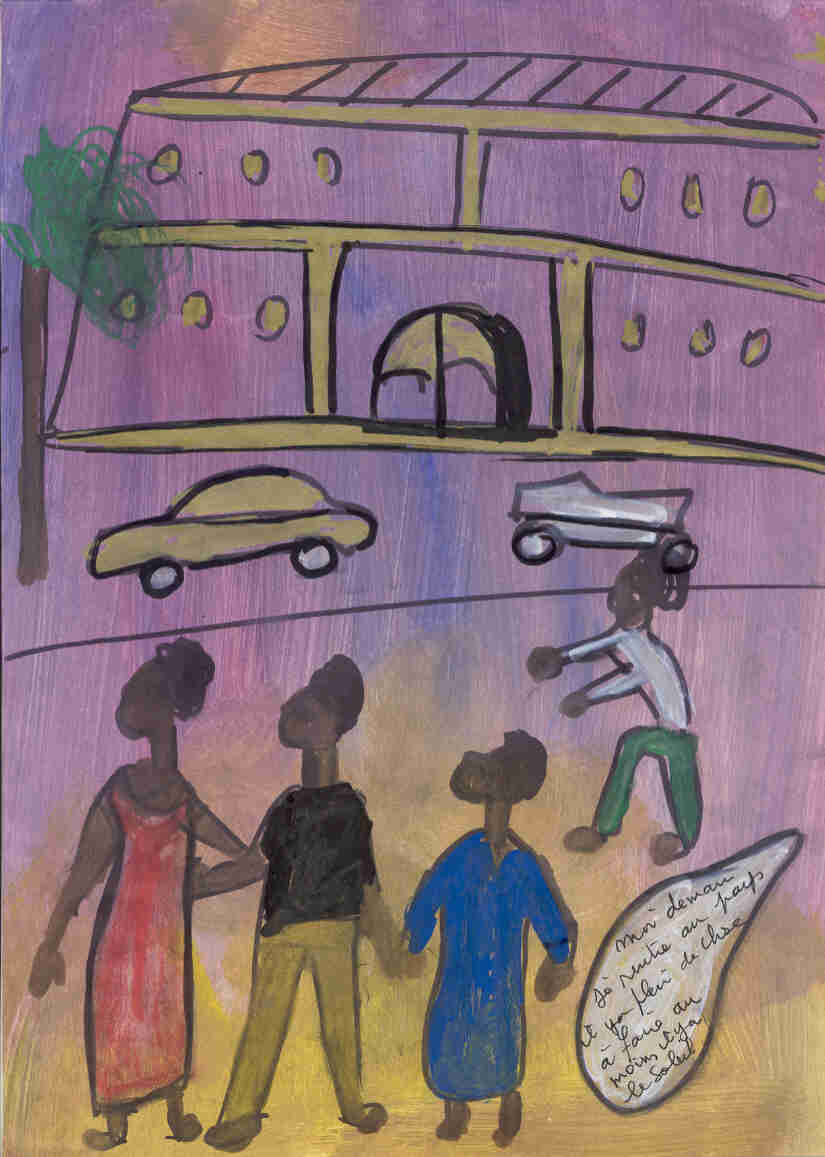 Ibrahima Kebe, Quartier LÃ©opold, dÃ©cembre 2007