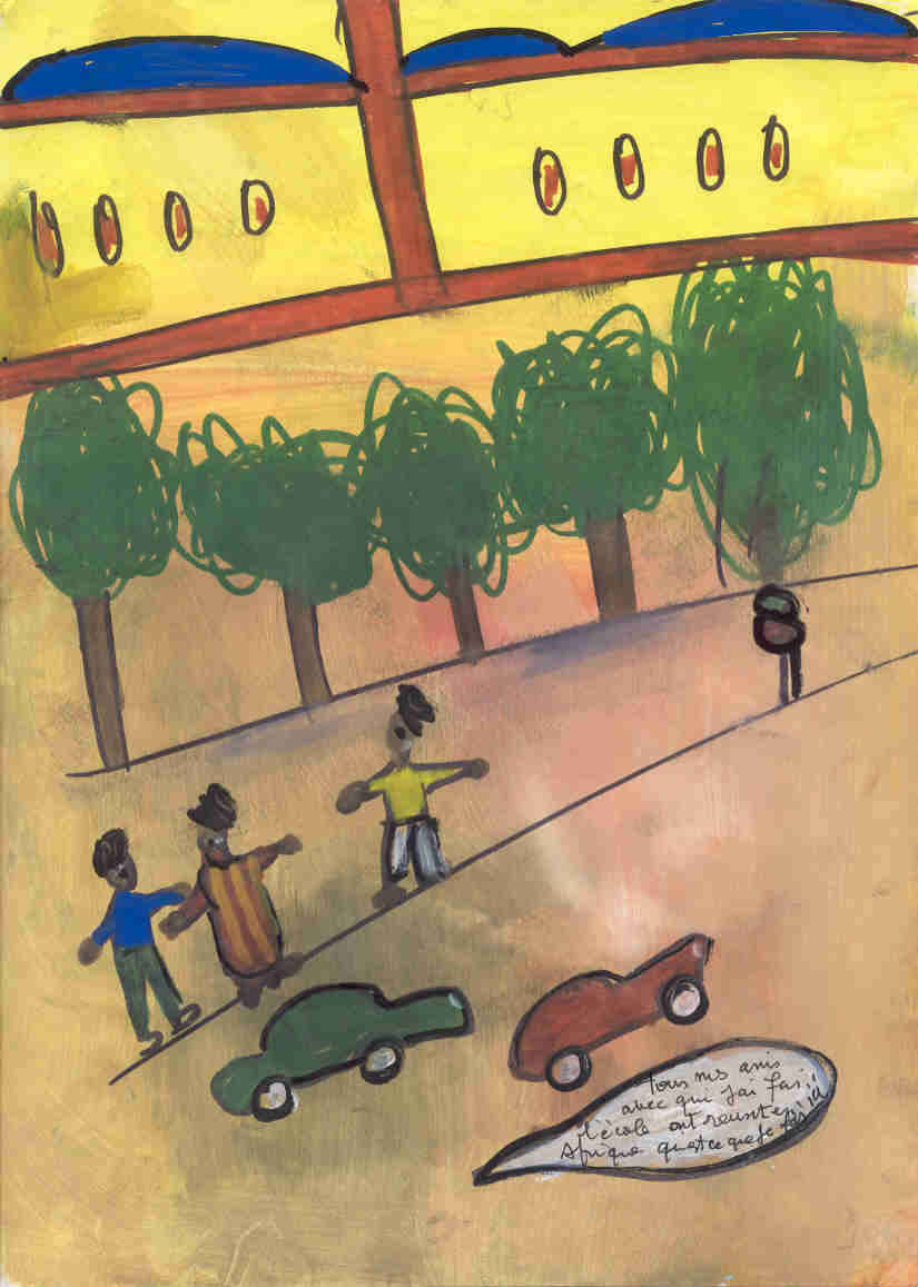 Ibrahima Kebe, Quartier LÃ©opold, dÃ©cembre 2007