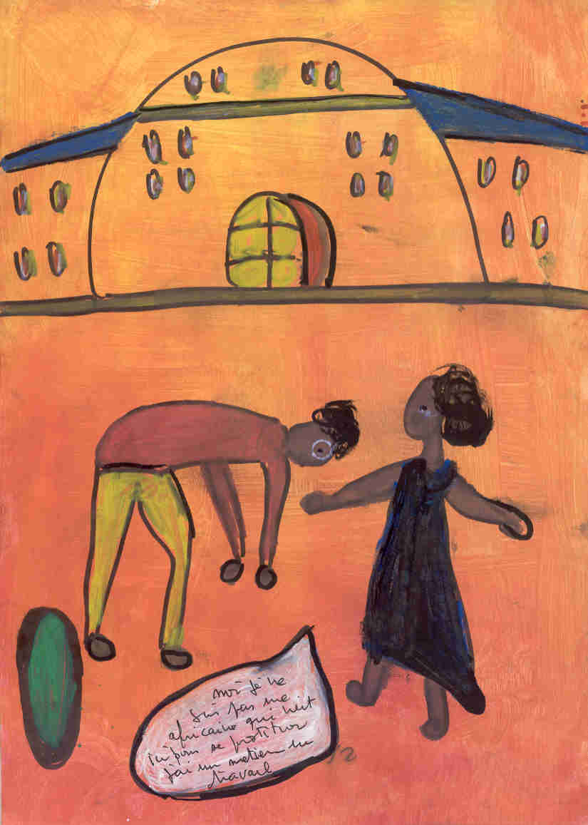 Ibrahima Kebe, Quartier LÃ©opold, dÃ©cembre 2007