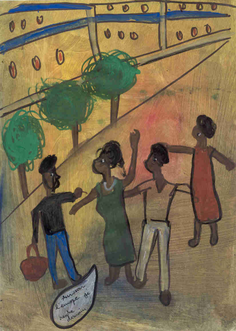 Ibrahima Kebe, Quartier LÃ©opold, dÃ©cembre 2007