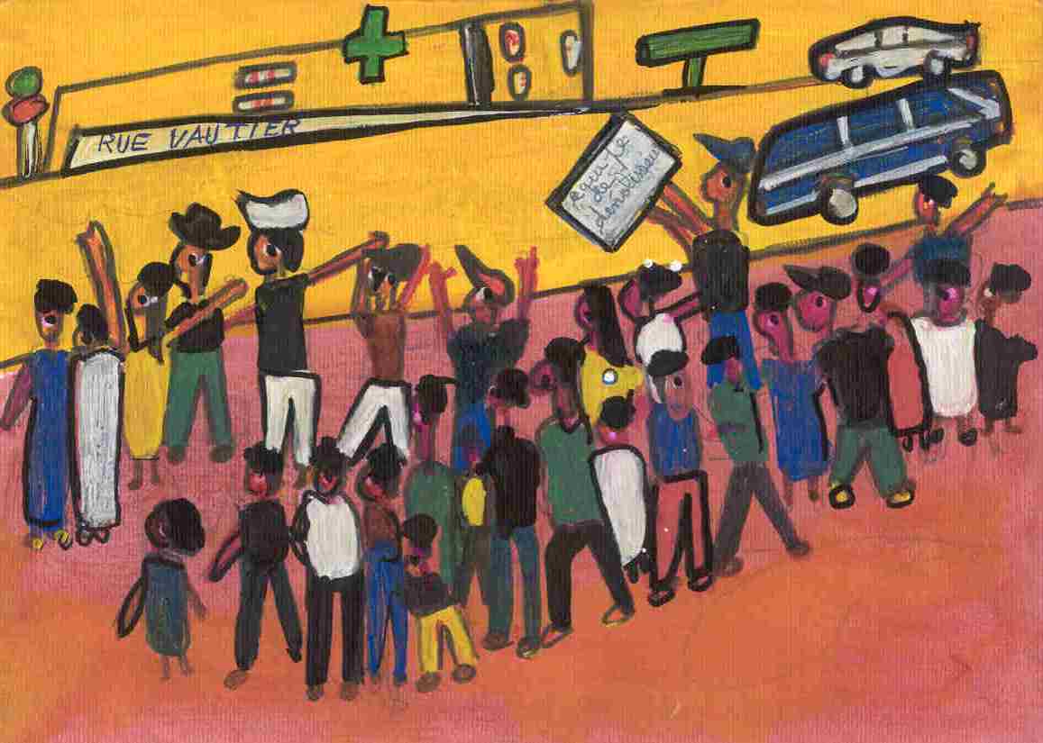 Ibrahima Kebe, Quartier LÃ©opold, dÃ©cembre 2007