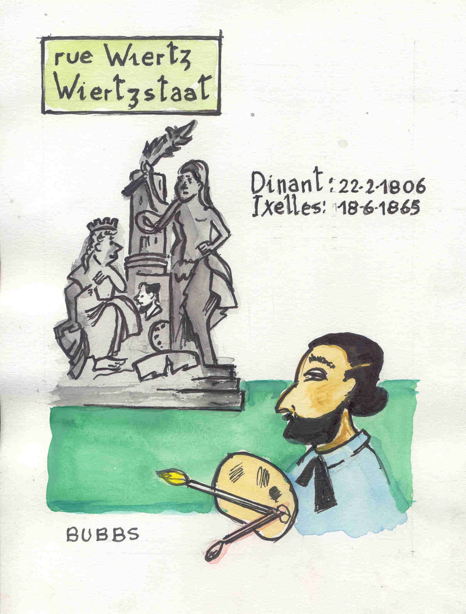 Rue Wiertz par Bubbs