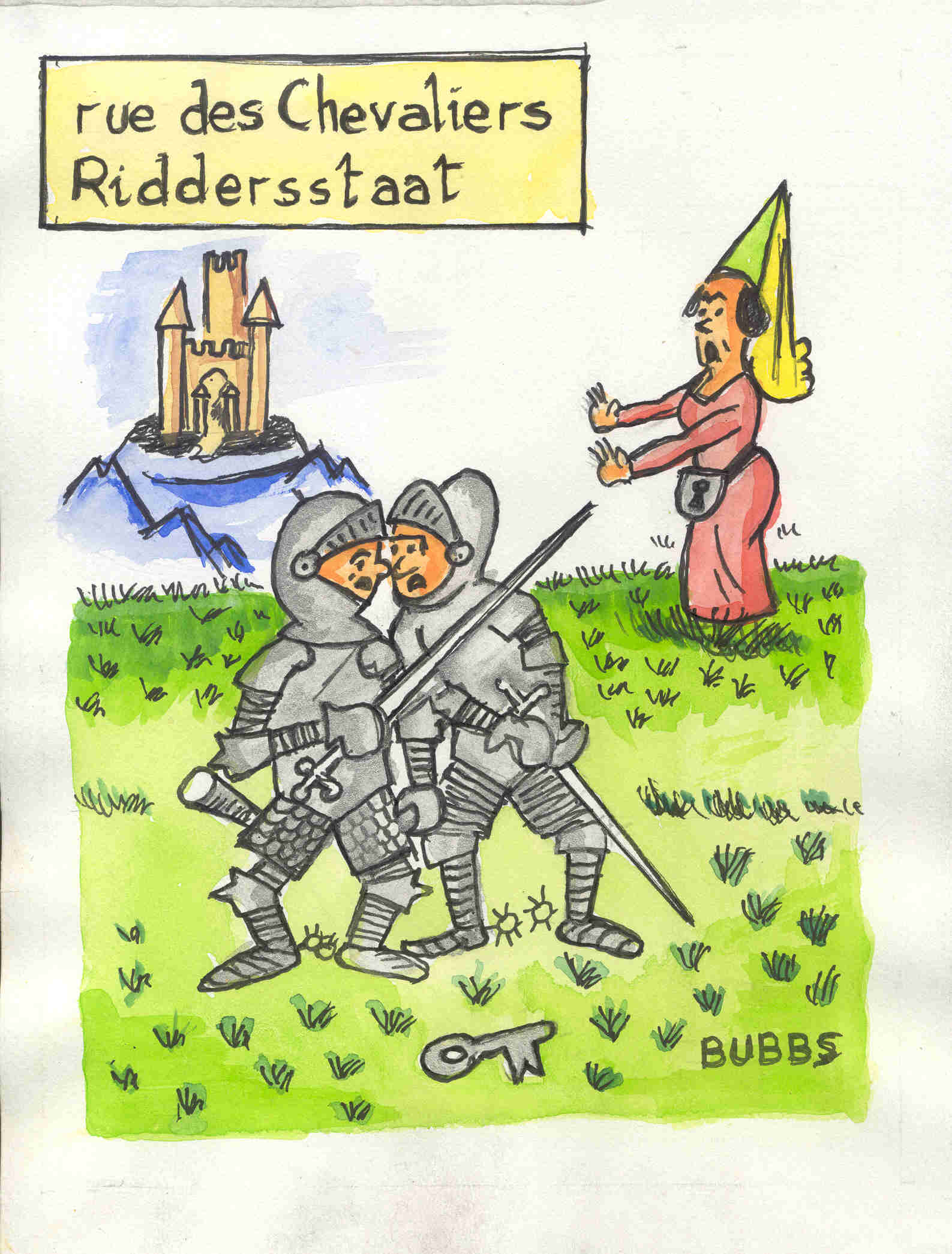 Rue des Chevaliers. Bubbs.