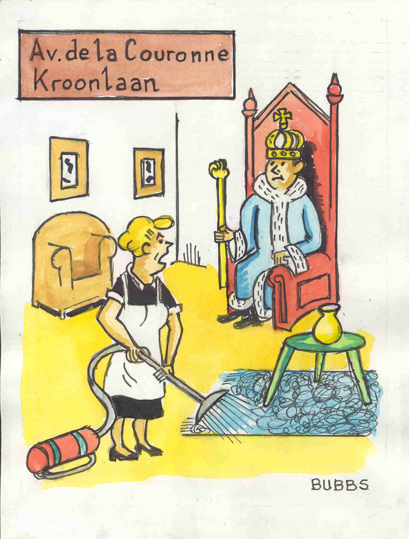 Av. de la Couronne. Bubbs.