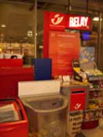 Point Poste gare du Luxembourg.