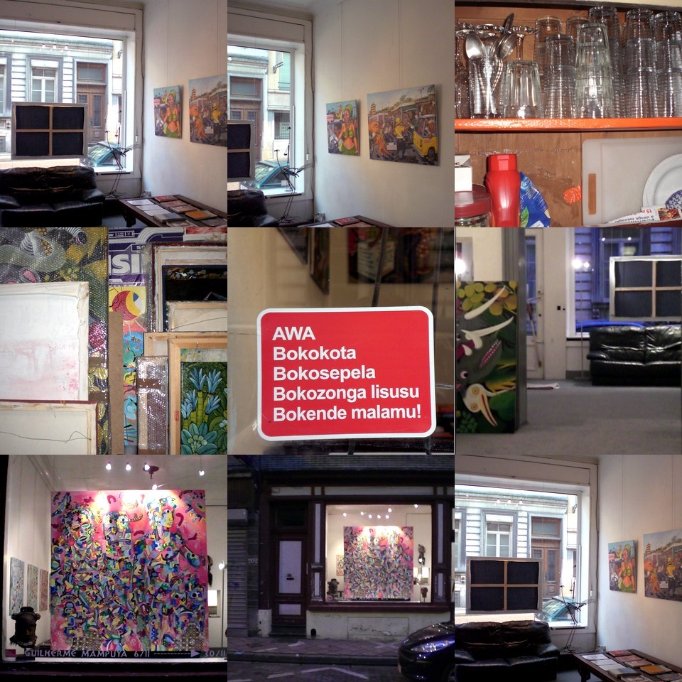 Collage. LumiÃ¨res d'Afrique