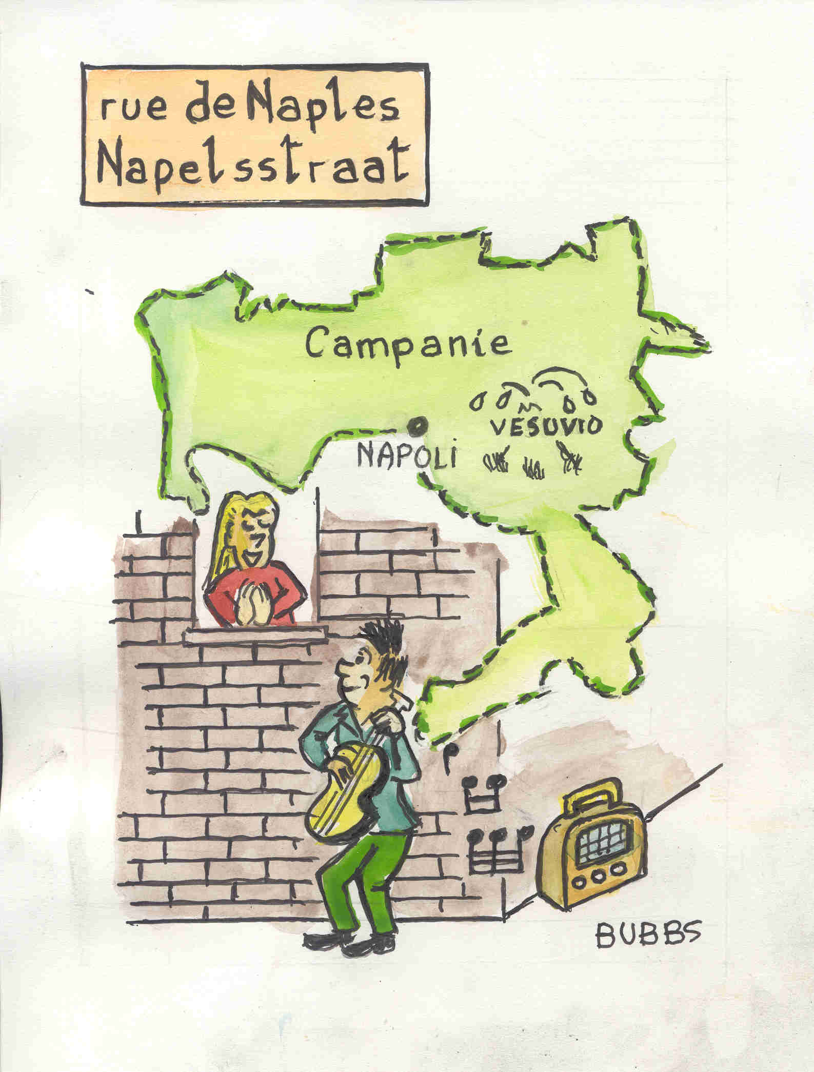 Rue de Naples. Bubbs.