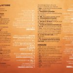 dimanche 4 octobre, le programme